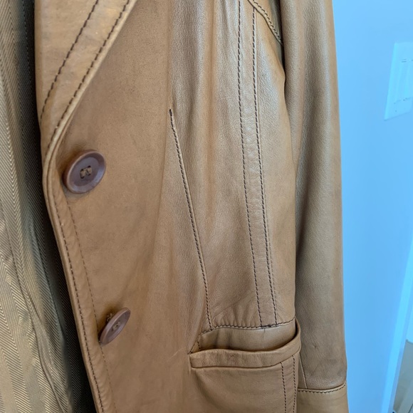 Danier Italian Leather Coat - Picture 2 of 4